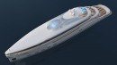 Fluctus superyacht concept is inspired by nature and space exploration, but still very luxurious