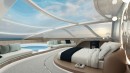 Fluctus superyacht concept is inspired by nature and space exploration, but still very luxurious