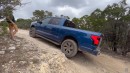 The Ford F-150 Lightning hits the off-road trails