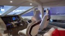 Adonis custom yacht comes with a virtual concierge, Angel, and is the world's smartest boat