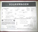 1964 VW Beetle invoice