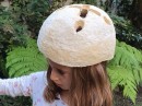 The Grow-It-Yourself bike helmet is a concept product may of hay and mycelium, sustainable and cheap