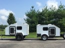 The Half Pint from PeeWee Campers is a compact, teardrop-like trailer that can be anything you want it to be