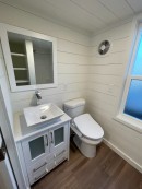 Tiny home on wheels Bathroom