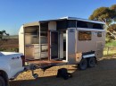 The HUTrv Dekpod proof-of-concept trailer is family-sized, still compact enough for overlanding