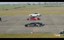 Tesla Model X Plaid vs. Ferrari SF90 Stradale vs. Lamborghini Aventador SVJ