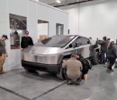 Tesla Cybertruck leaks in what appears to be production guise