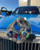Tekashi 6ix9ine loves colorful cars, now has two less after the IRS seized them