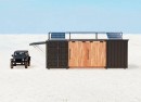 The Jeep Container Home concept is designed for mobility and comfort in all your Jeep adventures