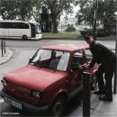 Tom Hanks and a Fiat 126p