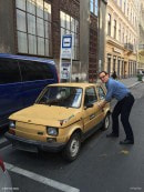 Tom Hanks and a Fiat 126p