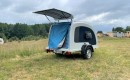 The Kleox Shelter Travel teardrop trailer aims to offer a comfortable, affordable camping solution