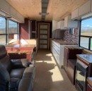 The Lacroix Cruiser is a '95 MCI bus converted into a very beautiful and cozy home