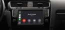 Apple CarPlay with dark mode