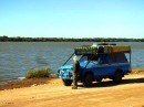 Couple has been traveling the world non-stop since 1984, in their trusty '82 Toyota Land Cruiser FJ60