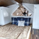 The Maverick tiny house bedroom