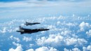 F-15C Eagles over Japan