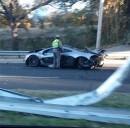 McLaren P1 Crashed in Dallas