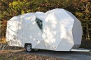 The Mehrzeller multicell trailer was fully customizable, a luxurious home on wheels that was still affordable