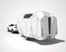 The Mehrzeller multicell trailer was fully customizable, a luxurious home on wheels that was still affordable