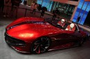 The GM Cyberster shown at Auto Shanghai 2021