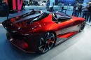 The GM Cyberster shown at Auto Shanghai 2021