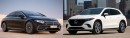 This is odd: the sedan and SUV variants of the Mercedes-Benz EQS have exactly the same MSRP starting price for the same powertrains