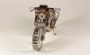 Miniature cars and motorcycles made by Dmitry Khristenko