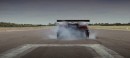 Aston Martin Vulcan burnout