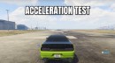 Muscle car tests in GTA Online