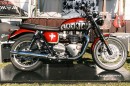 Triumph unveils custom T120 Bonneville Elvis Presley bike, confirms the myth of the nine Triumphs he bought in 1965