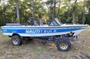 The NautiTruck is made of an Ford F-150 base with a boat on top, is selling at auction
