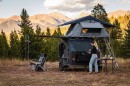 The redesigned and improved NS-1 teardrop trailer is now a "studio apartment with loft" and micro-grid capabilities