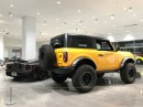 A design prototype of the two-door Ford Bronco is now on display at the Petersen Automotive Museum