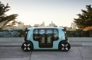 Zoox robotaxi autonomous electric vehicle