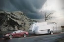 The NoMad trailer concept is designed specifically for the digital nomad