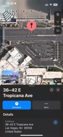 GPS coordinates on Apple Maps