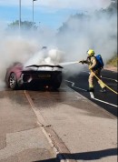 Viola Ophelia, the Lamborghini Aventador Huber ERA 001, dies by fire in England