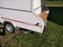 The Origami Teardrop is a collapsible trailer designed for easy towing but maximum functionality