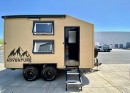 The Outpost Camping Trailer is a tiny home slash off-grid trailer hybrid designed for adventurers who love company