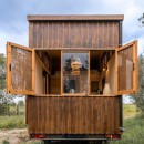 The Pego tiny house takes a minimalist but off-grid approach to downsizing