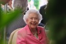 Queen Elizabeth II makes surprise appearance in electric luxury golf buggy dubbed the Queen Mobile