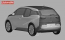 BMW i3 Patent Images