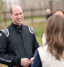 Prince William checks out, drives the Spark Odyssey 21 Extreme E race car in Scotland