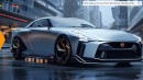 R36 Nissan GT-R Nismo rendering by AutomagzPro