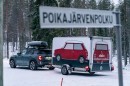 Rauno Aaltonen receives classic Mini and MINI present