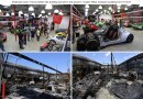 Guber Motors fire before and after