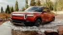 The First Rivian R1T towing test shows a big range penalty