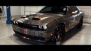The RoadStock Dodge Challenger Hellcat is powered by the finished-on-the-road WhistlePig rye whiskey