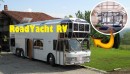 The RoadYacht is a DIY motorhome based on a 1971 Neoplan Skyliner bus